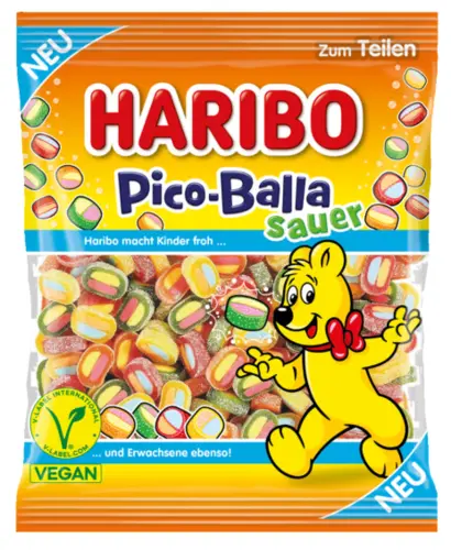 Pico-Balla Sauer, Haribo 160 G (Skarp pris)