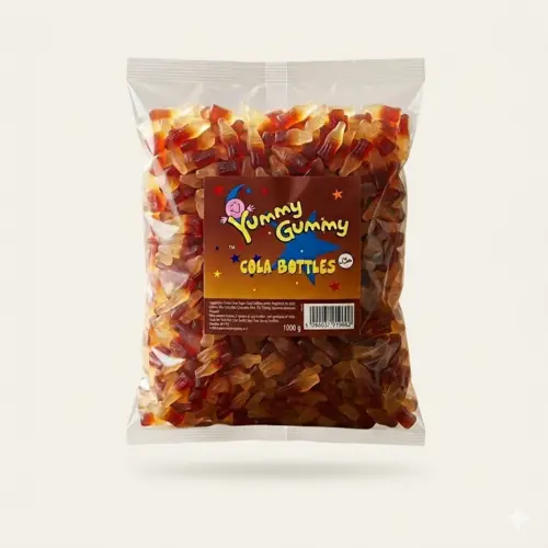 Cola Bottles, Yummy Gummy  1kg