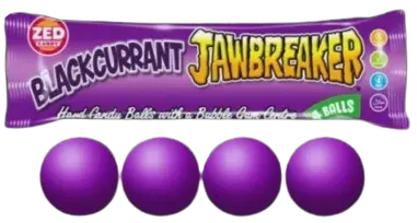 Solbær Jawbreaker Tyggegummi, ZED Candy 33 g