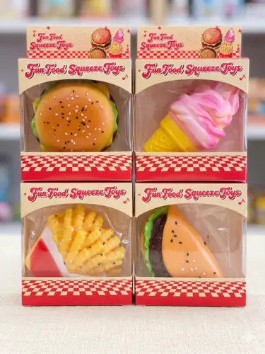 Squishy, Fun Food 100 g (4 Varianter)