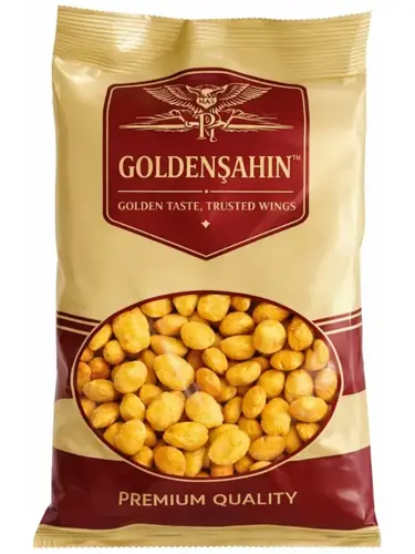 Ristede Kikærtechips, golden sahin 120g