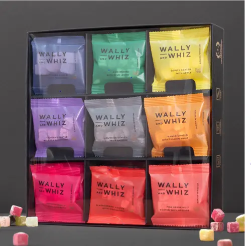 Vingummi mix (vegan) Wally & Whiz 297g, Gaveæske