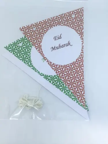 Eid Mubarak Dekoration multi/weiß - Made in Denmark
