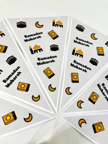 Ramadan Mubarak Dekoration (Kaaba)