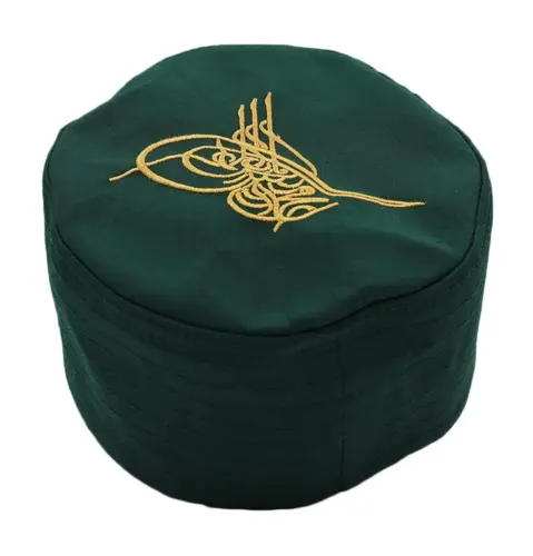 Kufi Bede Mütze Dunkelgrün (L)
