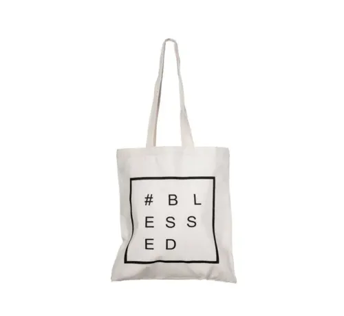 Blessed, dekorativ tygkasse (25 kr doneras till Palestina)