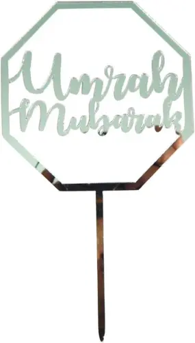 Umrah Cake Toppers, 5 Stück