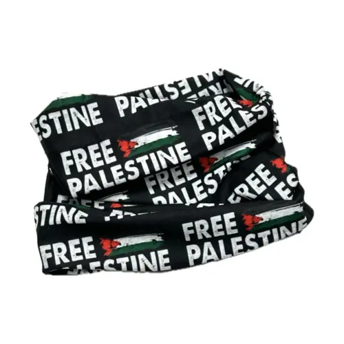 Free Palestine halsduk och ansiktsmask