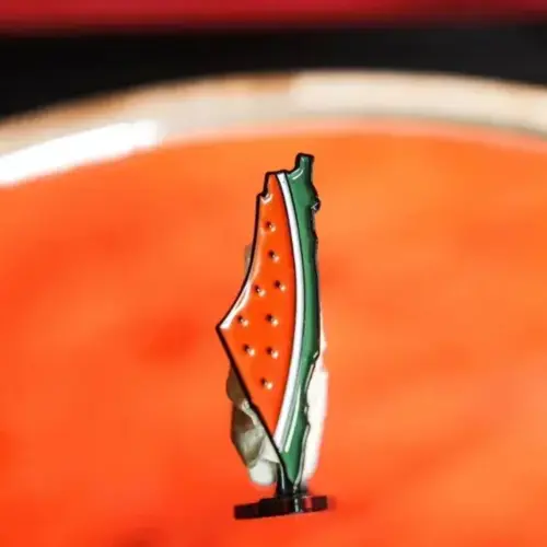 Palestina Badge Vattenmelon