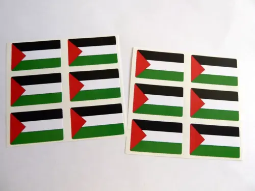 Palestina Klistermärken 16 st