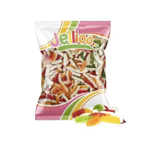 Tänder Med Fruktsmak Gelé/skum - Jellioo