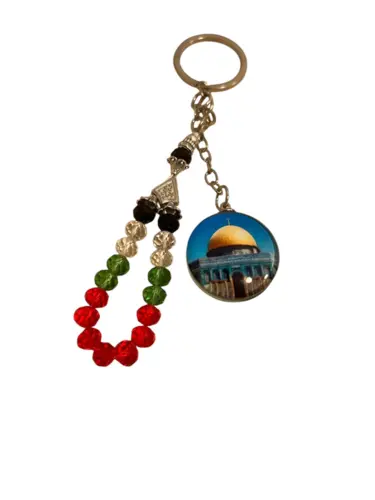 Al-Aqsa Nyckelring med liten tasbih