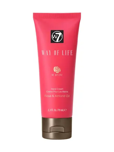 Way Of Life Handcreme mit Mandel- und Rosenöl