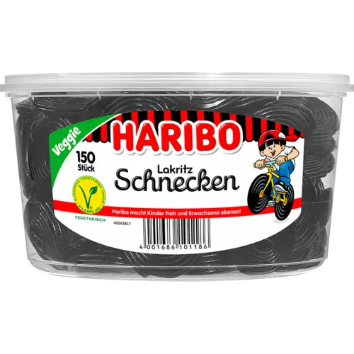 Lakritssniglar Haribo 1kg