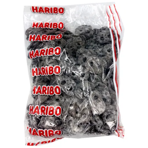 Lakritskringlor Haribo, 1500g