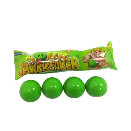 Zed Sour Jawbreaker und Kaugummis 4 Stück