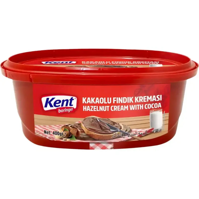 Hasselnøddecreme med kakao, KENT 400G