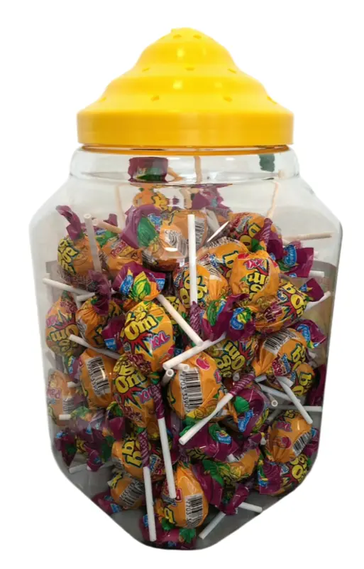 Tropical Passion Fruit med Displaybøtte, Big Bom (1600 gr)