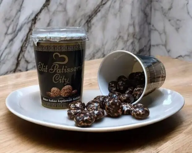 Chokoladekiks (Mørk Chokolade), Elit Patisserie City 100g