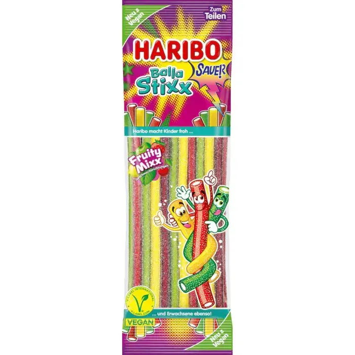 Balla Stixx Frugt Mix, Haribo 175g