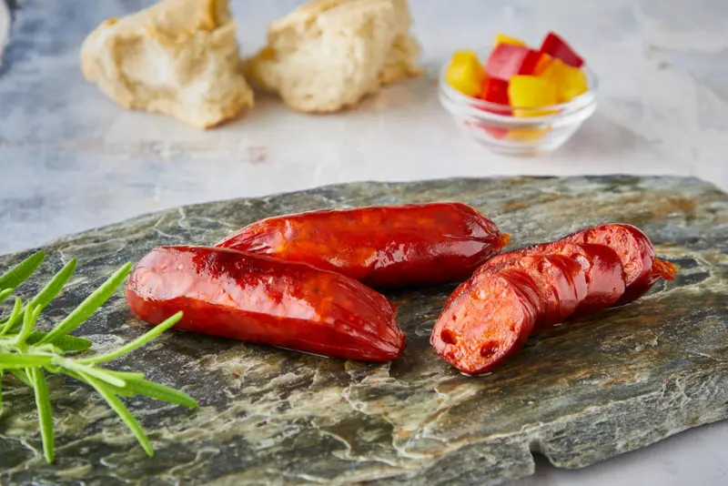Kalkunchorizo BBQ-pølse (6 stk.) 320g (Bedst før 13/9-26)