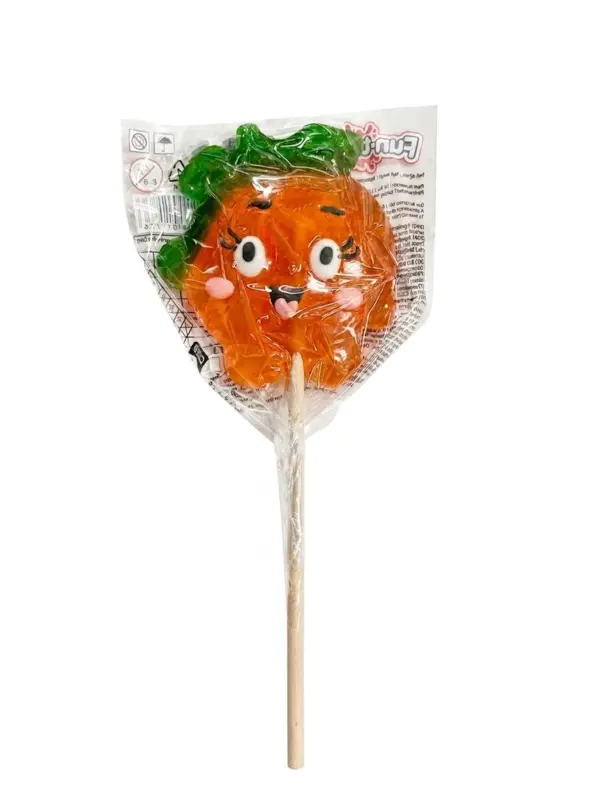 Orange Lollipop Fun-tasteX, 50g