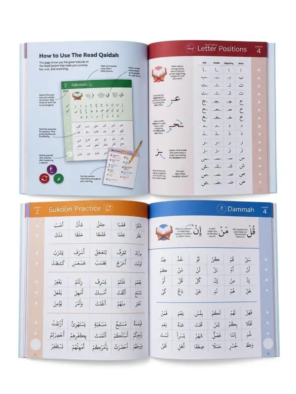Read Qaidah (Madinah skrifttype)
