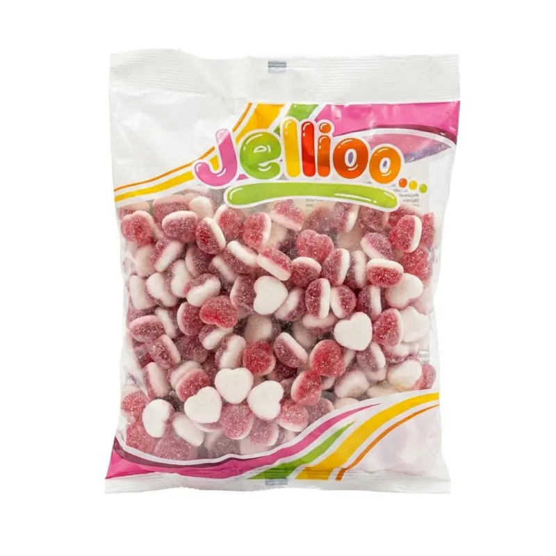 Røde sure hjerter, Jellioo 1kg