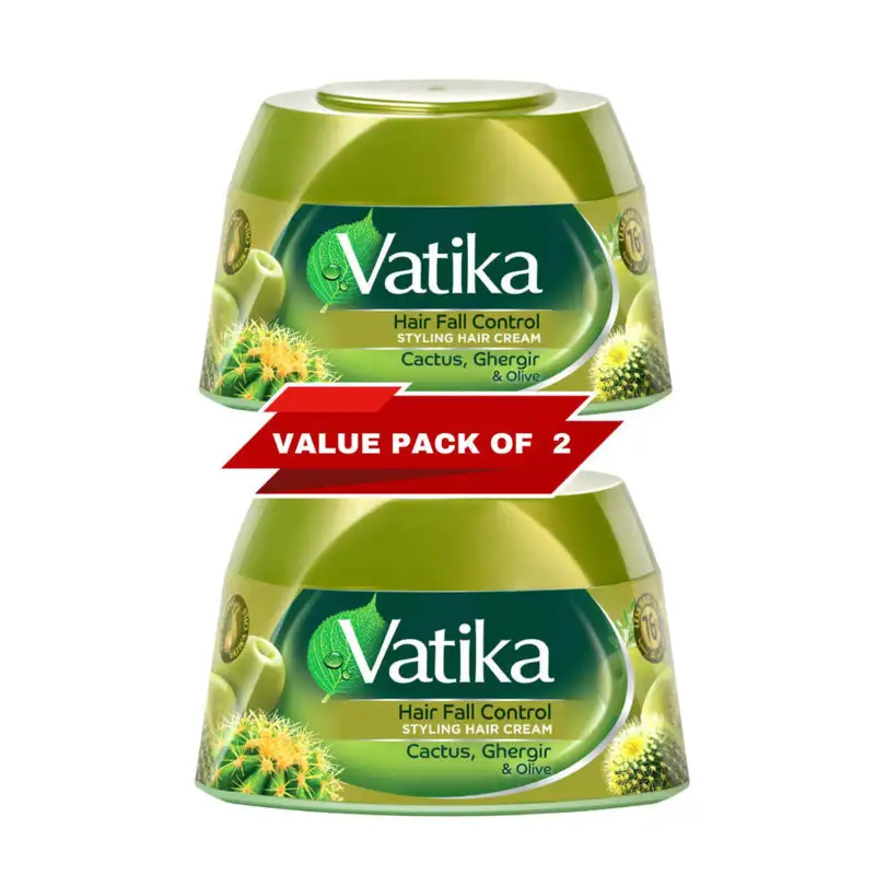 Hårtab Kontrol Stylingcrem , Vatika 140 ml x 2