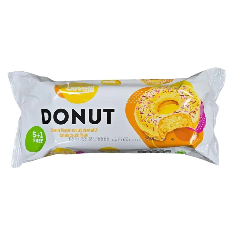 Donut, Bavelli 240 g (4 Smagsvarianter)