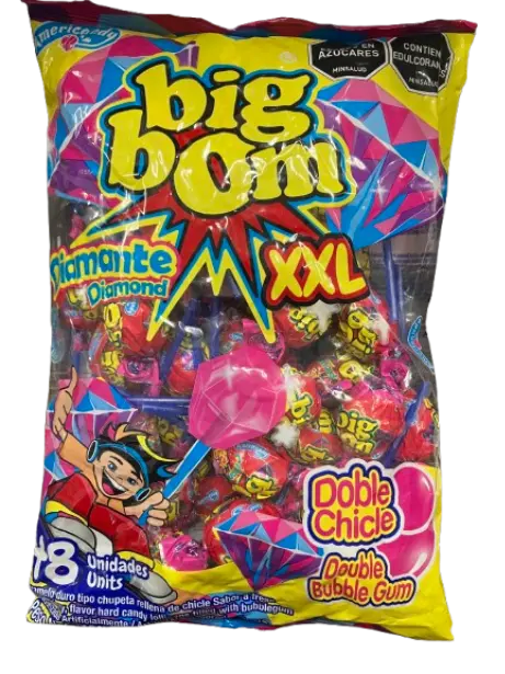 Diamante Diamond slikkepind, Americandy Big Bon 1,2 kg