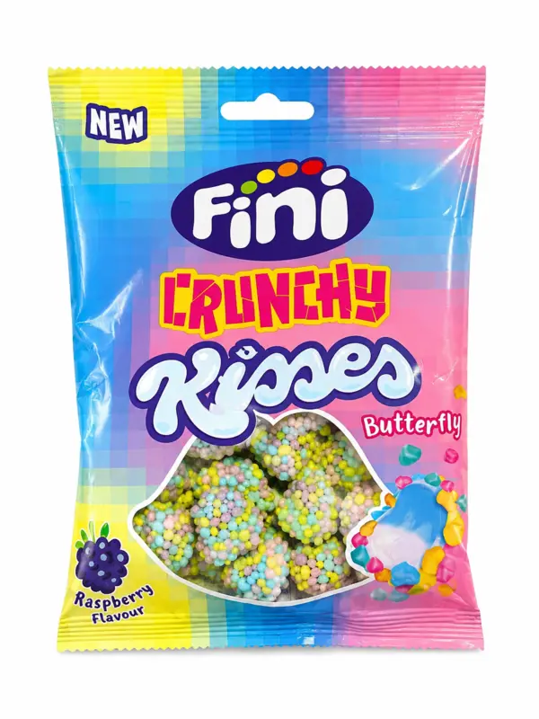 Chruncy Kisses Butterfly, Fini 75 G