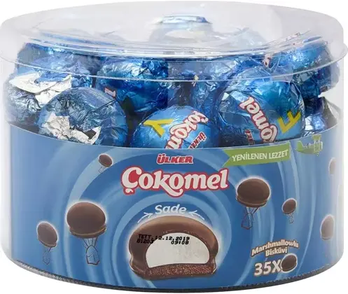 Çokomel kiks med skumfidus, ÜLKER 180 g