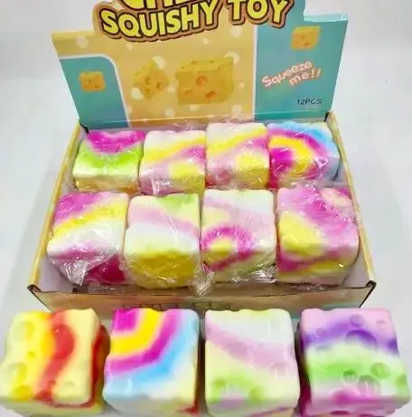 Squishy cheese colourful