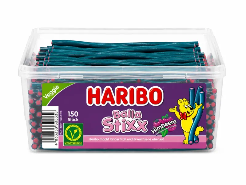 Balla Stixx, Haribo 1125 G (4 varianter