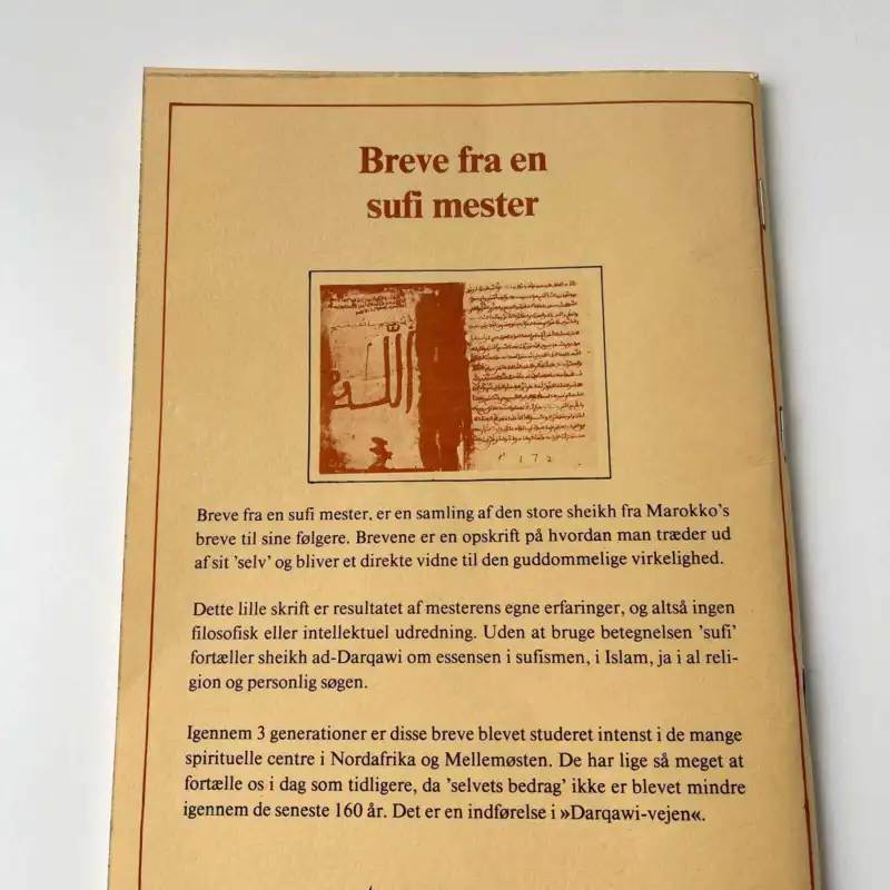 Breve Fra En Sufi Mester