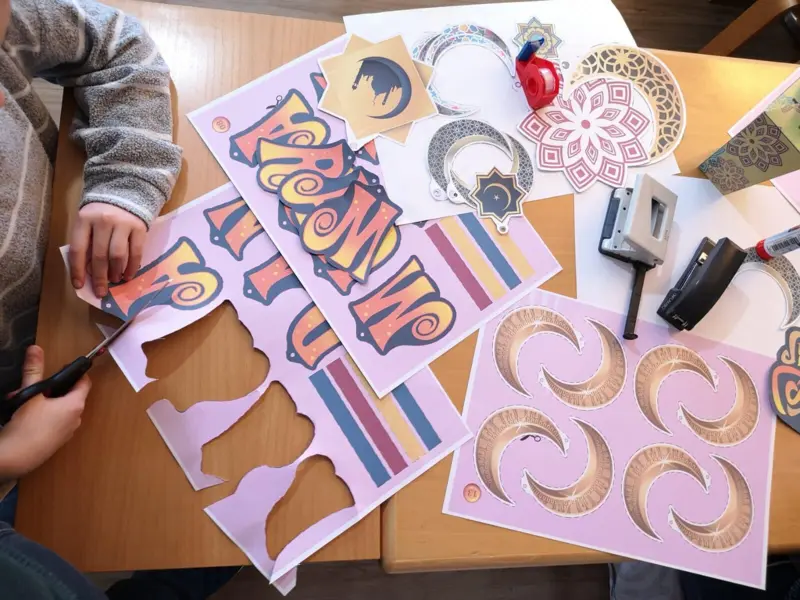 Mega Ramadan Dekorations-KIT (36 A3 Seiten)