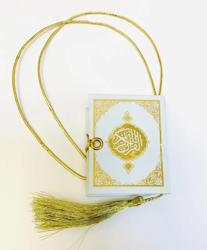 Hellblauer Mini-Koran