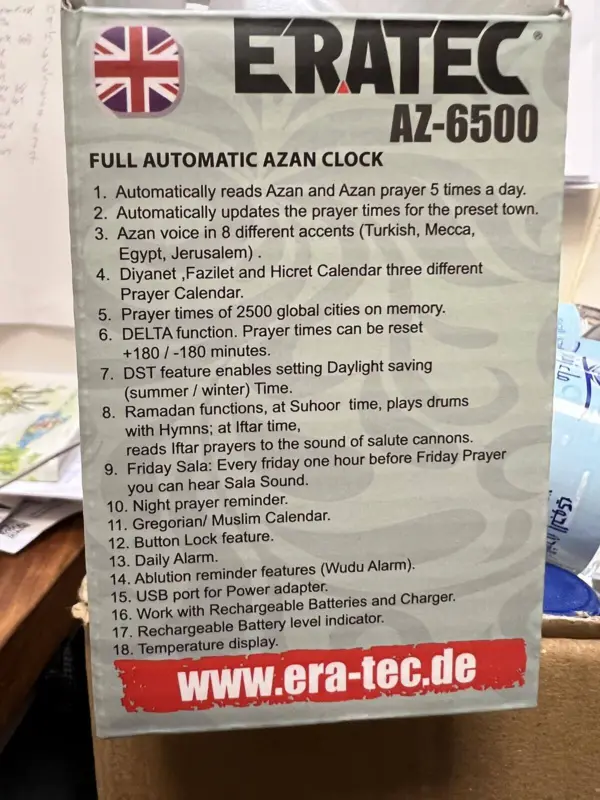 Eratec Azaan Ur i grå farve