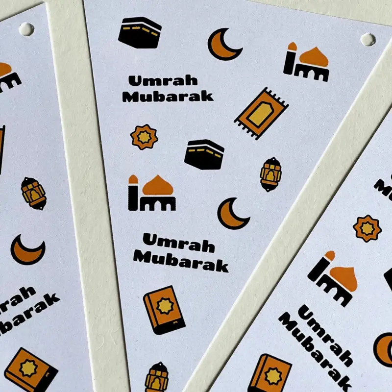 Umrah Mubarak Dekoration