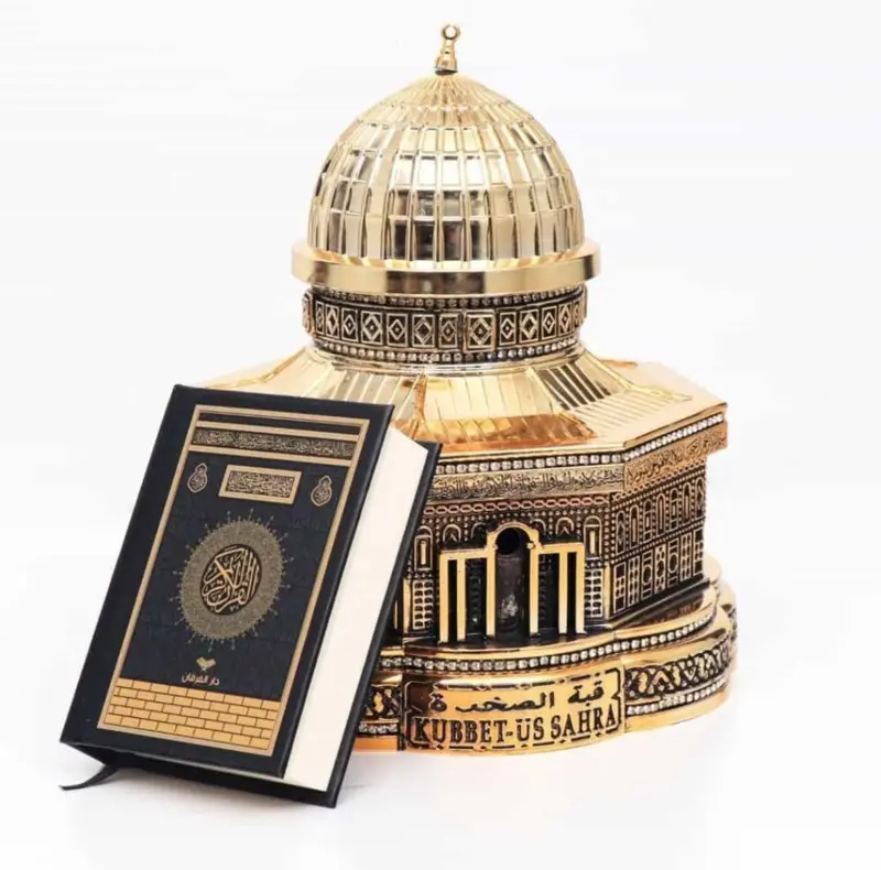 Dome Of The Rock Dekoration mit Koran