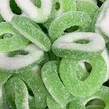 Sour Apple Rings Dulceplus 1 kg
