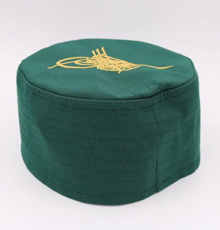 Kufi Bede Mütze Dunkelgrün (M)