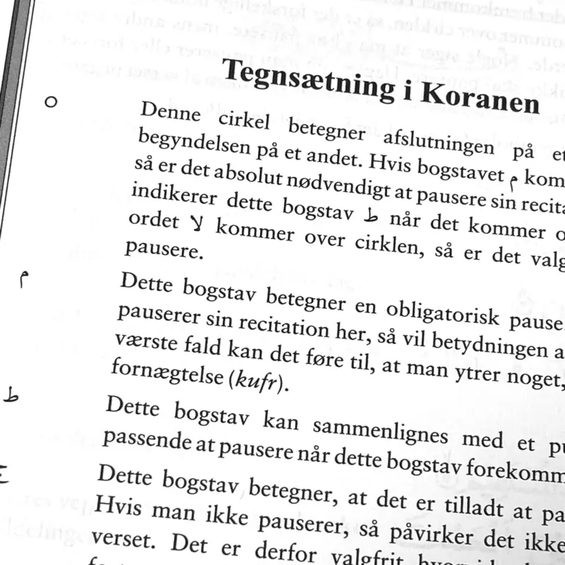 Den strålende koran (Dansk/Arabisk)