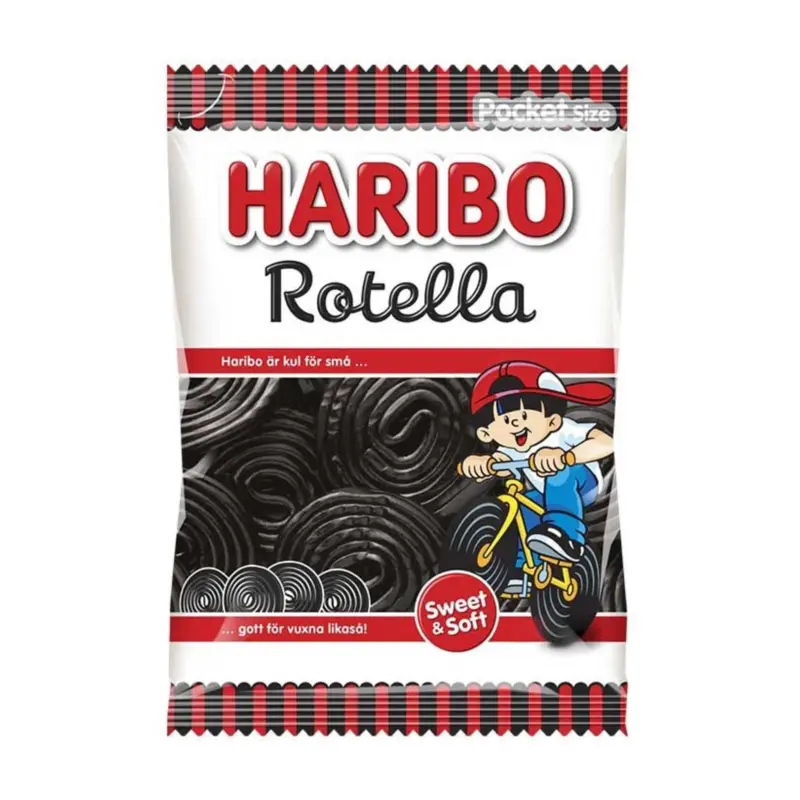 Rotella Lakrits Haribo 80g