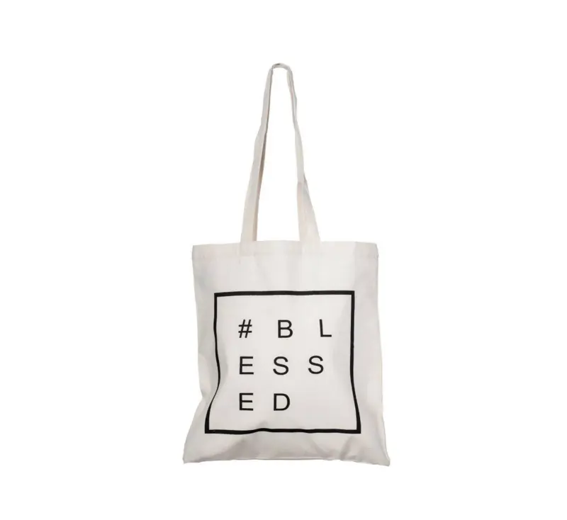 Blessed, dekorativ tygkasse (25 kr doneras till Palestina)
