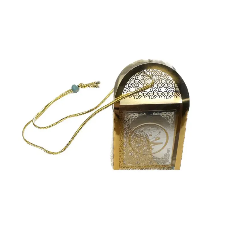 Mini Koran i guld/silver och i guldinslagning