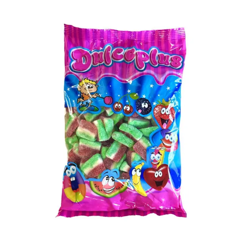 Saure Wassermelonen-Scheiben, Dulceplus, 1 kg