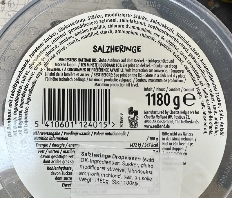 Salte Fisk, Red Band 1180g
