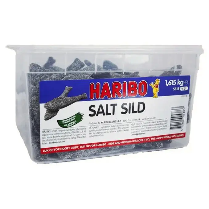 Salt Sild lakrids haribo, 1600g